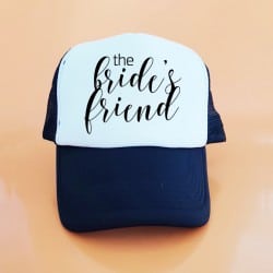 "The Friend" Μαύρο bachelorette καπέλο για τις φίλες της νύφης