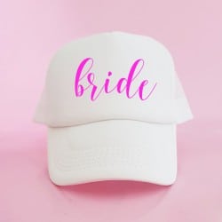 "Simple Bride" Jockey καπέλο νύφης