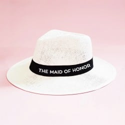 "The Maid of Honor" Panama maid of honor hat