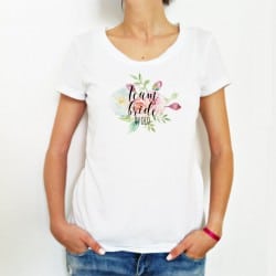 "Floral" Tshirt για τις Φίλες της Νύφης