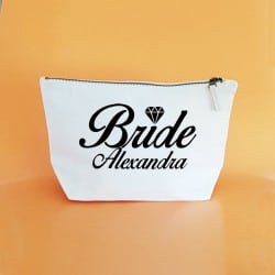 "Diamond" Bridal make up bag