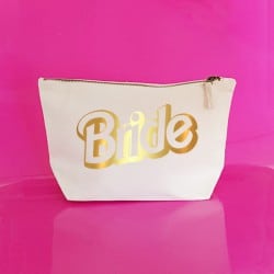 "Barbie" Bridal make up bag