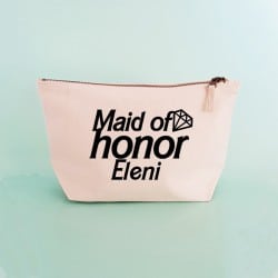 "Barbie" Maid of honor make up bag