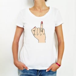 "The Finger" Tshirt για τη Νύφη
