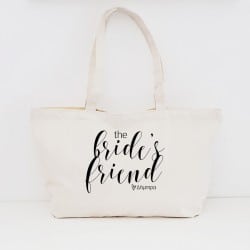 "The Friend" Friends' zipper bag