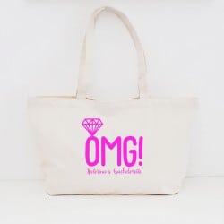 "OMG" Τσάντα για τις φίλες με φερμουάρ