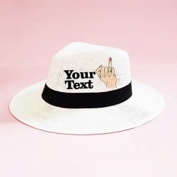 "Your text The Finger"...