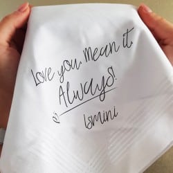 "Love You Handwritten"...