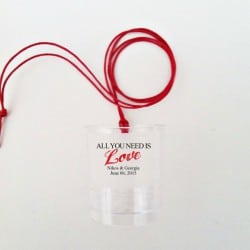 All you need is Love Necklace Shot