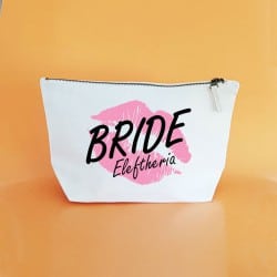 "Lips" Bridal make up bag