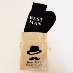 "Hat Best Man" Set κάλτσες...