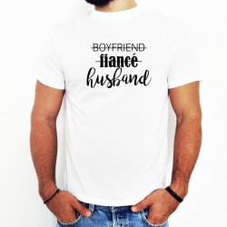 "Boyfriend-Husband" λευκό...