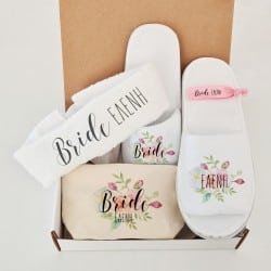 "Floral Spa" Bridal Box