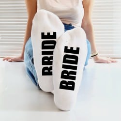 "Simple Bride" Bridal socks