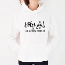 "Holy Shit" Φούτερ νύφης με...