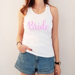 "Bride Just Love" bridal...