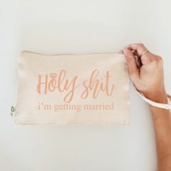"Holy Shit" bridal envelope...