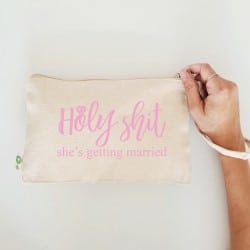 "Holy Shit" envelope bag