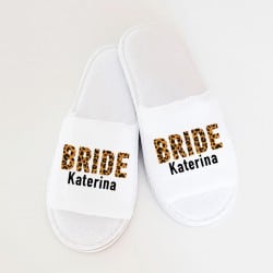 "Wild Bride" Bridal Slippers