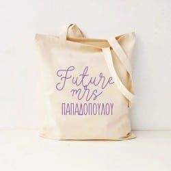 "Future Mrs" Bridal Canvas bag