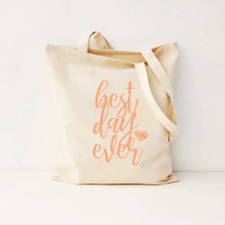 "Best Day Ever" Canvas Bag