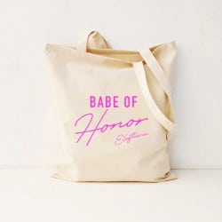 "Babe of Honor Ballarina" bag