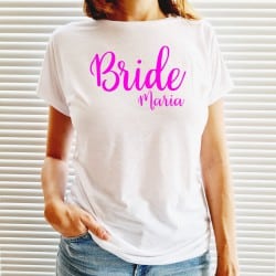 "Bride Just Love" white...