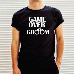 "Game Over Groom" Black...