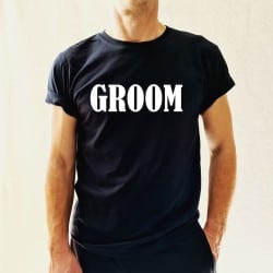 "Groom Bernard" Black tshirt