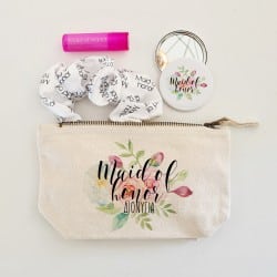 "Floral Beauty Bag" Maid of...