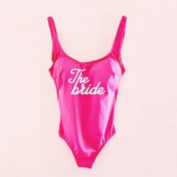 "Amplify" bridal swimsuit