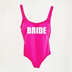 "Bride Simple" bridal swimsuit