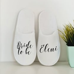 copy of "Bride To Be" Slippers