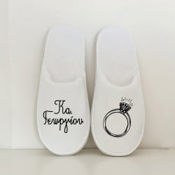 copy of "Mrs" Bridal Slippers