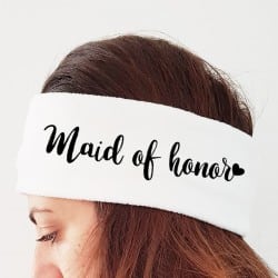 "Amore Maid of Honor" headband