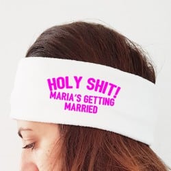 "Holy Shit" headband