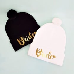 "Amore Bride" beanie with...