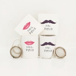 "Lips-Mustache" Tea Lovers...