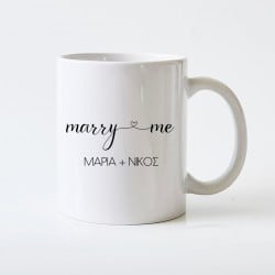 "Marry me" mug