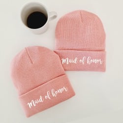 "Maid of honor Bromelo" Beanie