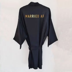 "Married AF" Bridal Robe