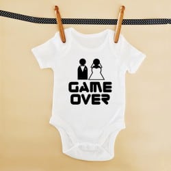 "Game Over" Baby onesie