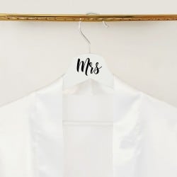 "Mrs Still" Bridal hanger