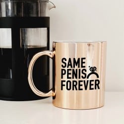 "Same Penis" Ροζ χρυσή...