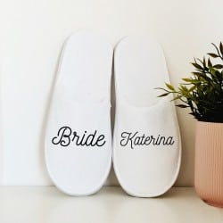 "Bride Curly" Closed Toe...