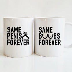"Same Forever" Coffee Mug Set