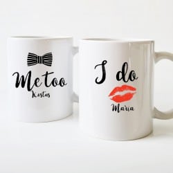 "I Do-Me Too" Coffee Mug Set