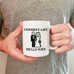"Goodbye Life" Groom's mug