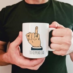 "Finger" Bachelor mug