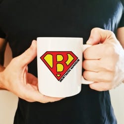 "Superman Bestman" mug